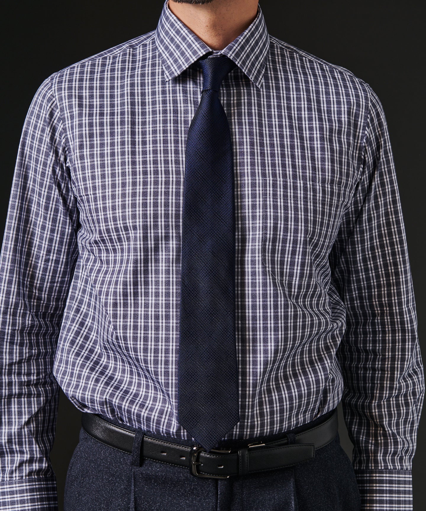 HIROKO KOSHINO 地柄ネクタイ